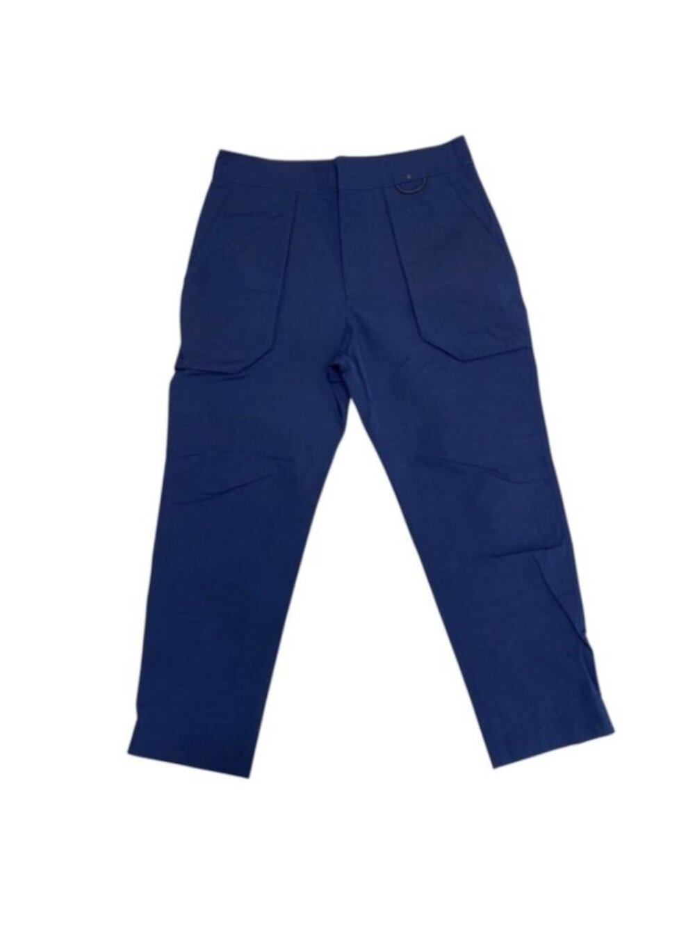 Dior Homme Logo Patch Tapered Cargo Pants Cotton Polyester Navy